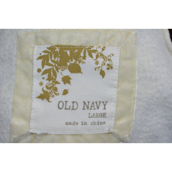 Old Navy Women's Size Large Zipper Jacket Sweatshirt Vintage Y2K Paisley Pattern - Picture 7 of 7